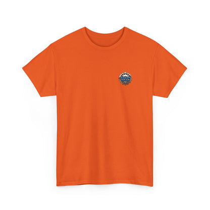 Skull Skateboard Tee — "No Brakes" Graphic Cotton Shirt Printify