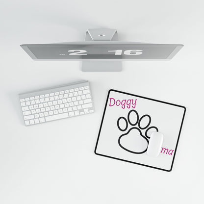 Doggy Mama Mouse Pads Printify