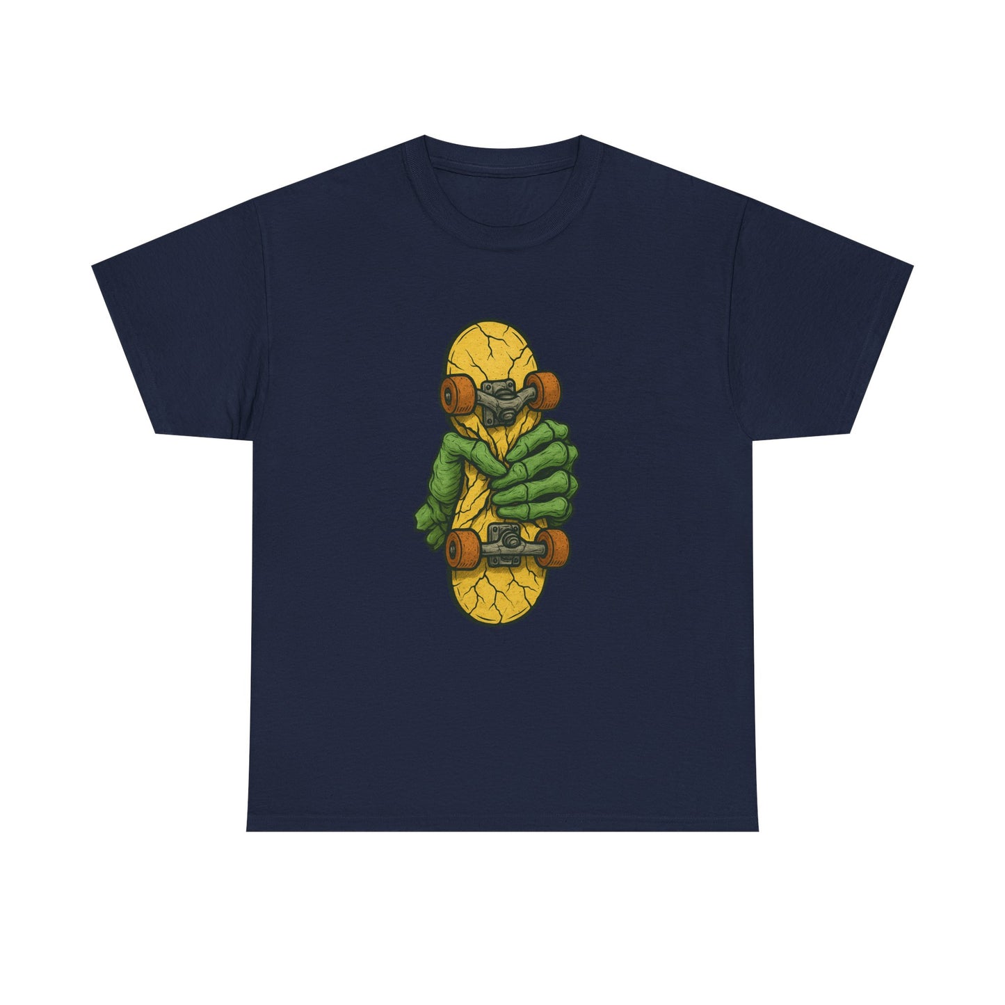 Skateboard Monster Tee, Fun Graphic T-Shirt for Skaters, Cool Unisex Cotton Shirt, Unique Gift for Birthdays, Streetwear Style Printify