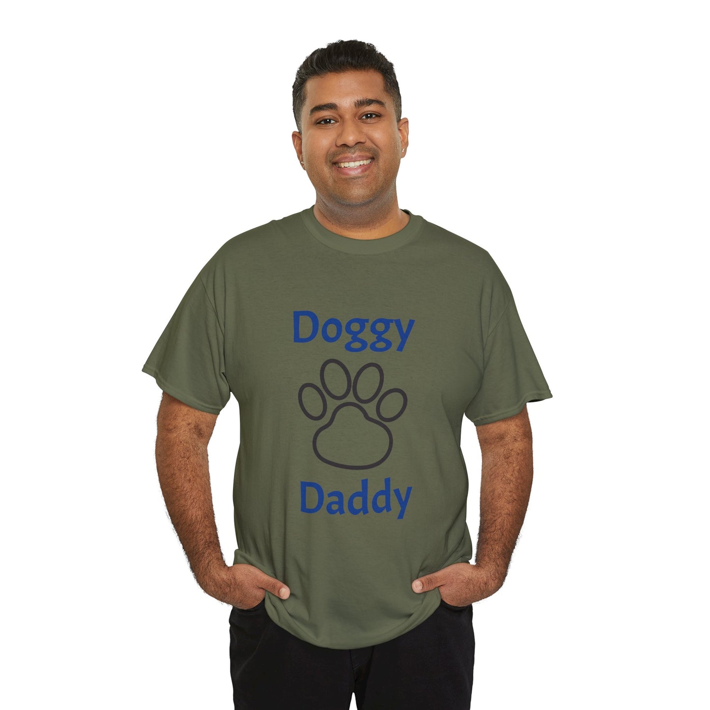 Doggy Daddy Unisex Heavy Cotton Tee Printify