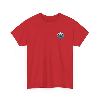 T-Shirt — "Sir Scamalot" Knight Satire Graphic Tee Printify
