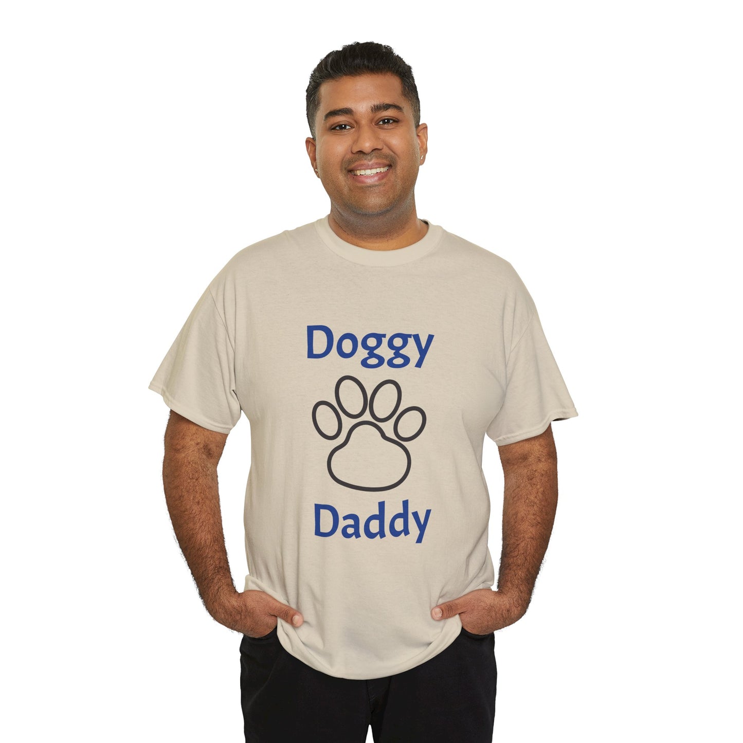 Doggy Daddy Unisex Heavy Cotton Tee Printify
