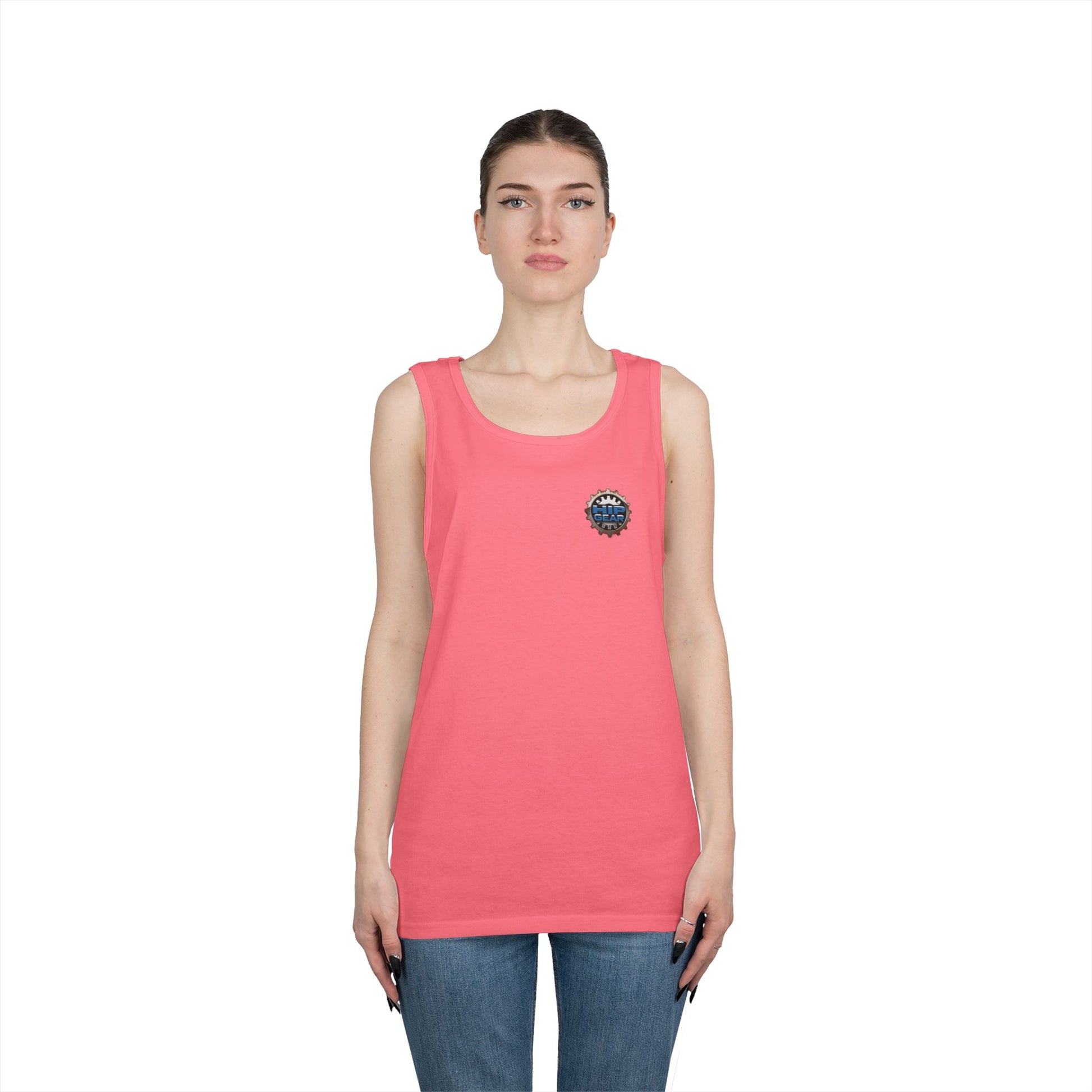 Skate Skull Tank Top – "No Brakes" Graphic Sleeveless Tee Printify