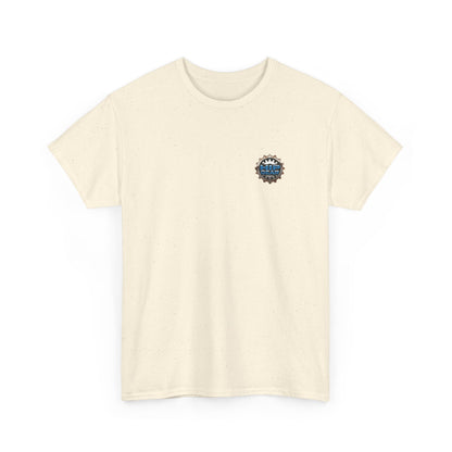 Skull Skateboard Tee — "No Brakes" Graphic Cotton Shirt Printify
