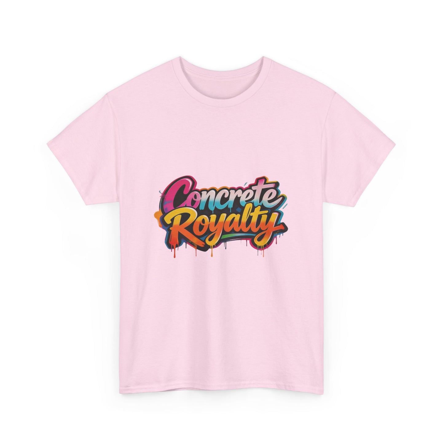 Concrete Royalty T-Shirt — Urban Graffiti Streetwear Tee Printify