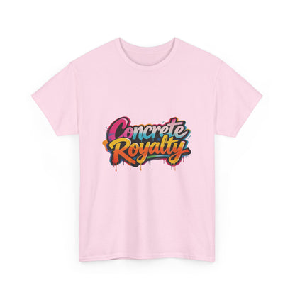 Concrete Royalty T-Shirt — Urban Graffiti Streetwear Tee Printify