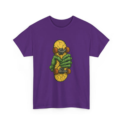 Skateboard Monster Tee, Fun Graphic T-Shirt for Skaters, Cool Unisex Cotton Shirt, Unique Gift for Birthdays, Streetwear Style Printify