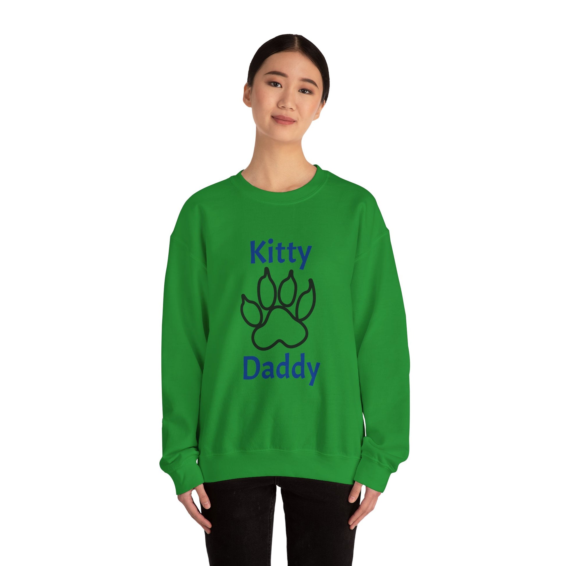 Unisex Heavy Blend™ Kitty Daddy Crewneck Sweatshirt Printify