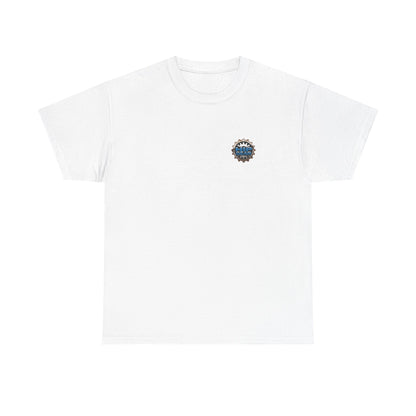 Skull Skateboard Tee — "No Brakes" Graphic Cotton Shirt Printify