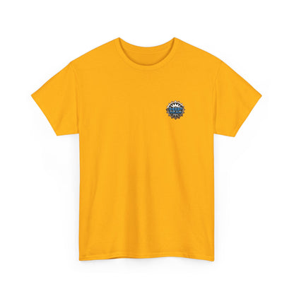 Skull Skateboard Tee — "No Brakes" Graphic Cotton Shirt Printify