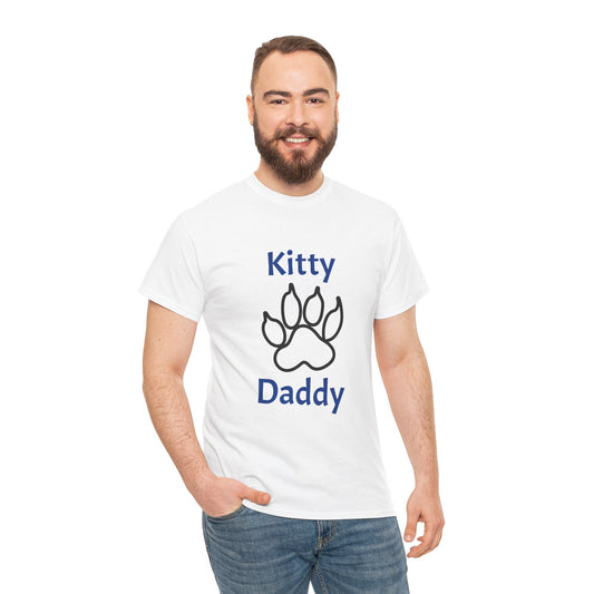 Kitty Daddy Unisex Heavy Cotton Tee Printify