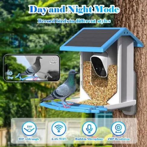 Solar Bird Feeder With Camera Hip Gear Store