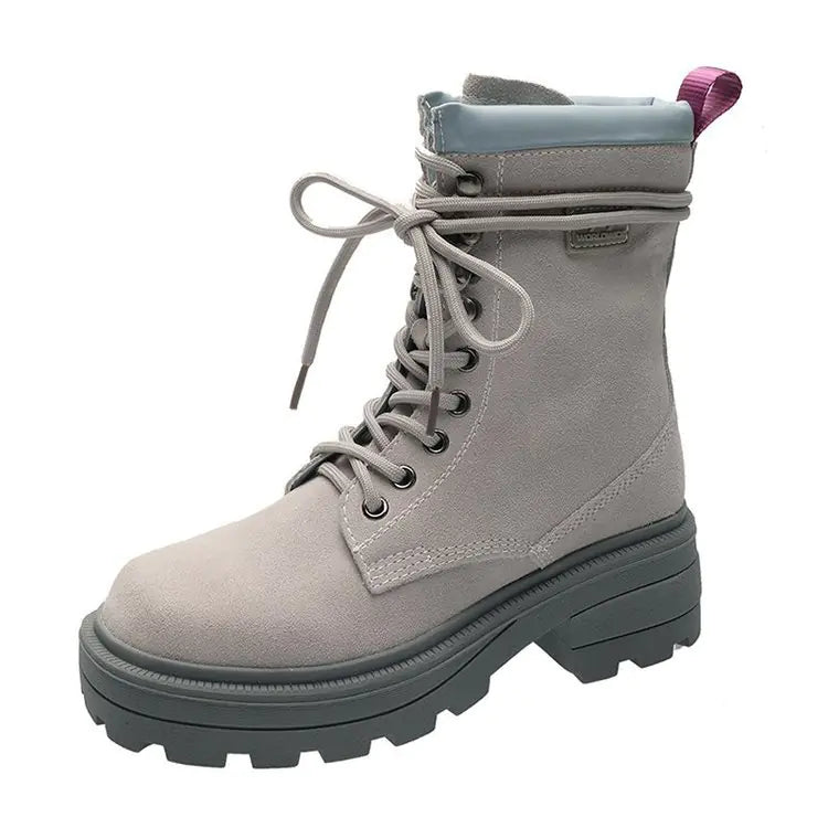 Women's Chelsea Boots - Trendy Thick-Soled Martin Boots Hip Gear Store