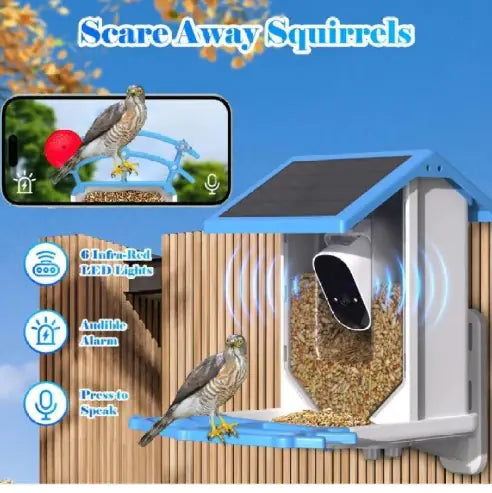 Solar Bird Feeder With Camera Hip Gear Store