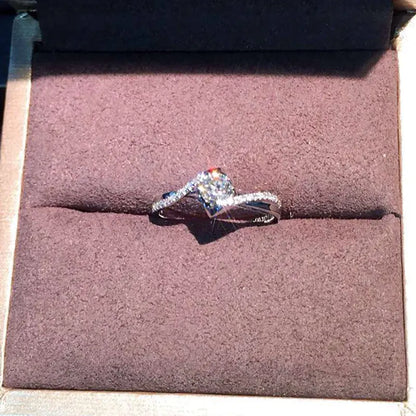 18K Gold Diamond Custom Ring for Women, Angel Kiss Hip Gear Store